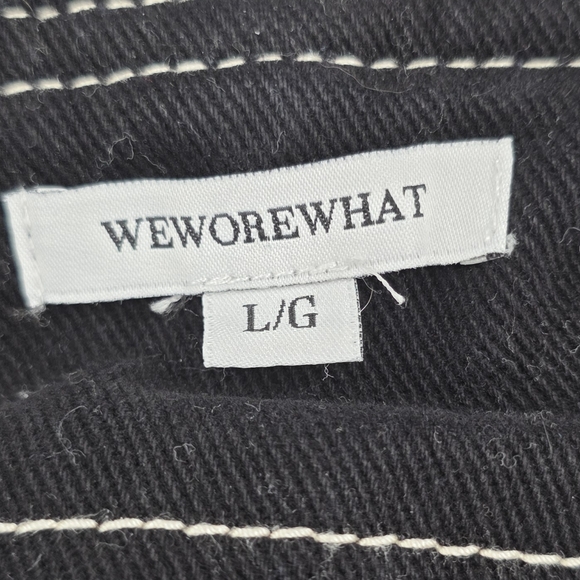 WeWoreWhat‎ Black Overalls Large - Picture 3 of 7